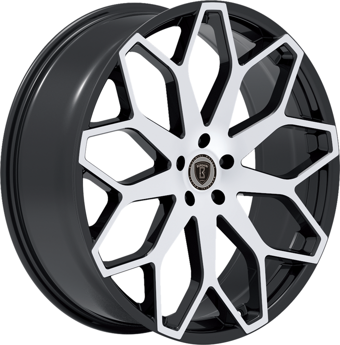 Borghini 24" BLACK WHEEL MACH FACE